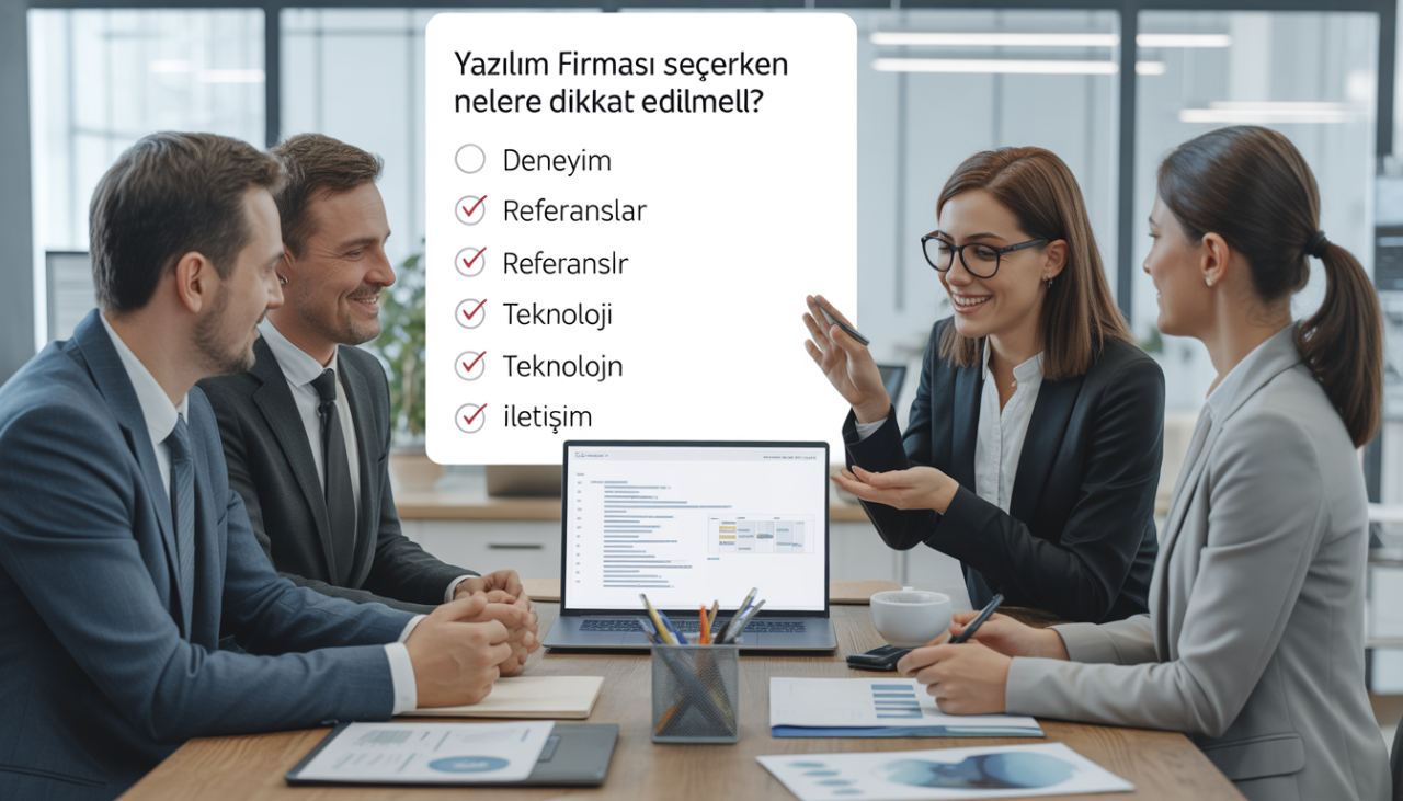 Bir yazılım firması seçerken nelere dikkat edilmeli?