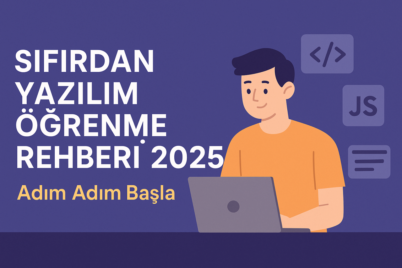 Sıfırdan Yazılım Öğrenme Rehberi 2025 – Adım Adım Başla